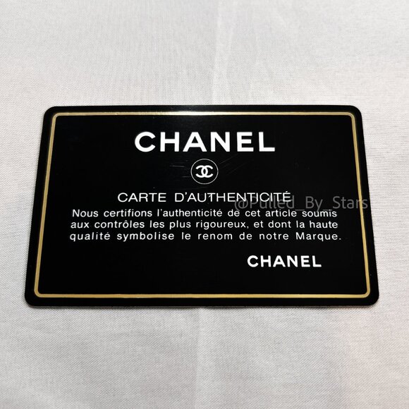 CHANEL Vintage Early '90s Black Gift Box with White Logo + Accessories - Picture 15 of 16